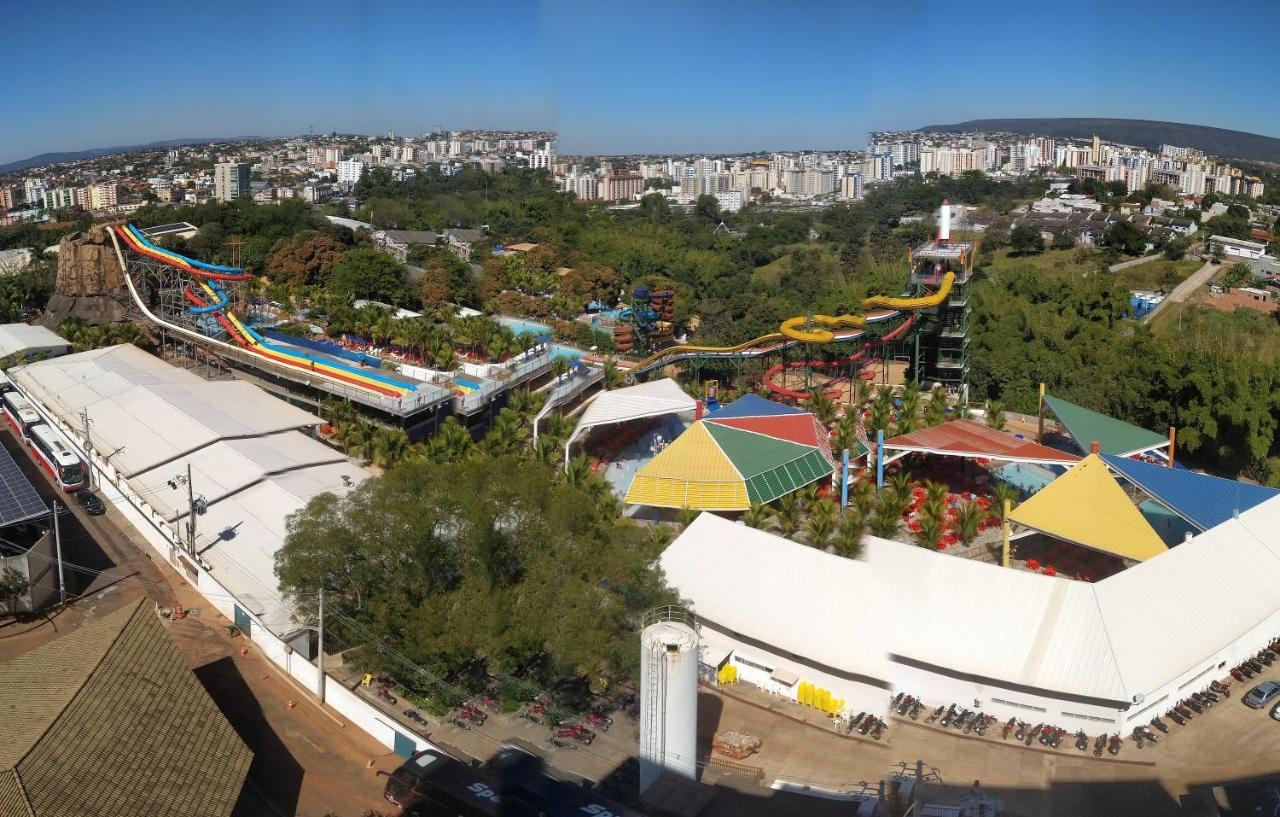 Apartamento Spazzio Diroma Com Park Acqua E Splash Incluso Em