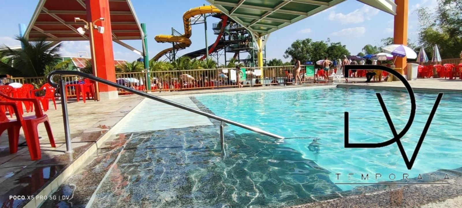 Spazzio Diroma Com Park Acqua E Splash Incluso Em Apartamento Caldas Novas